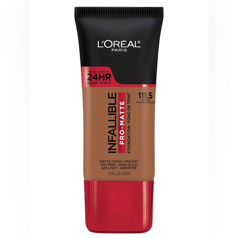 L'Oreal Paris Cosmetics Makeup Infallible Pro-Matte Liquid Longwear Foundation